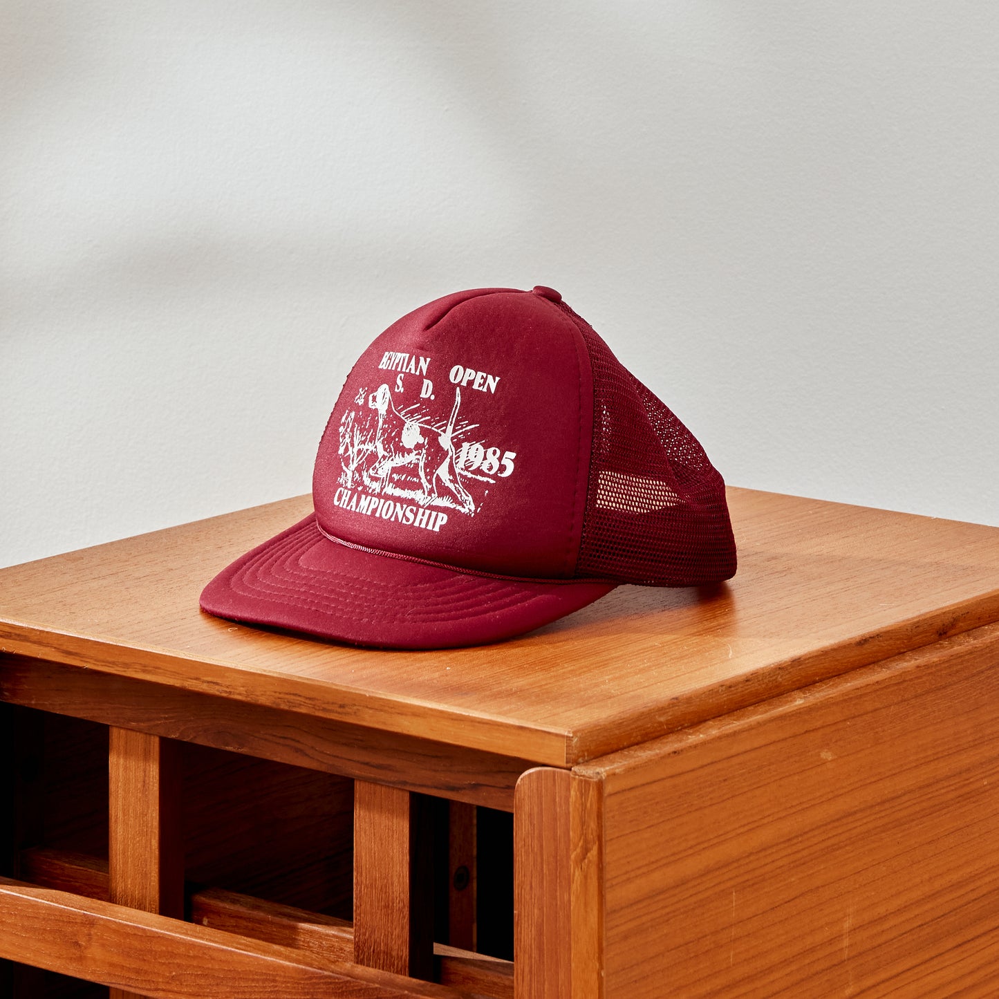 1985 Burgundy Trucker Hat