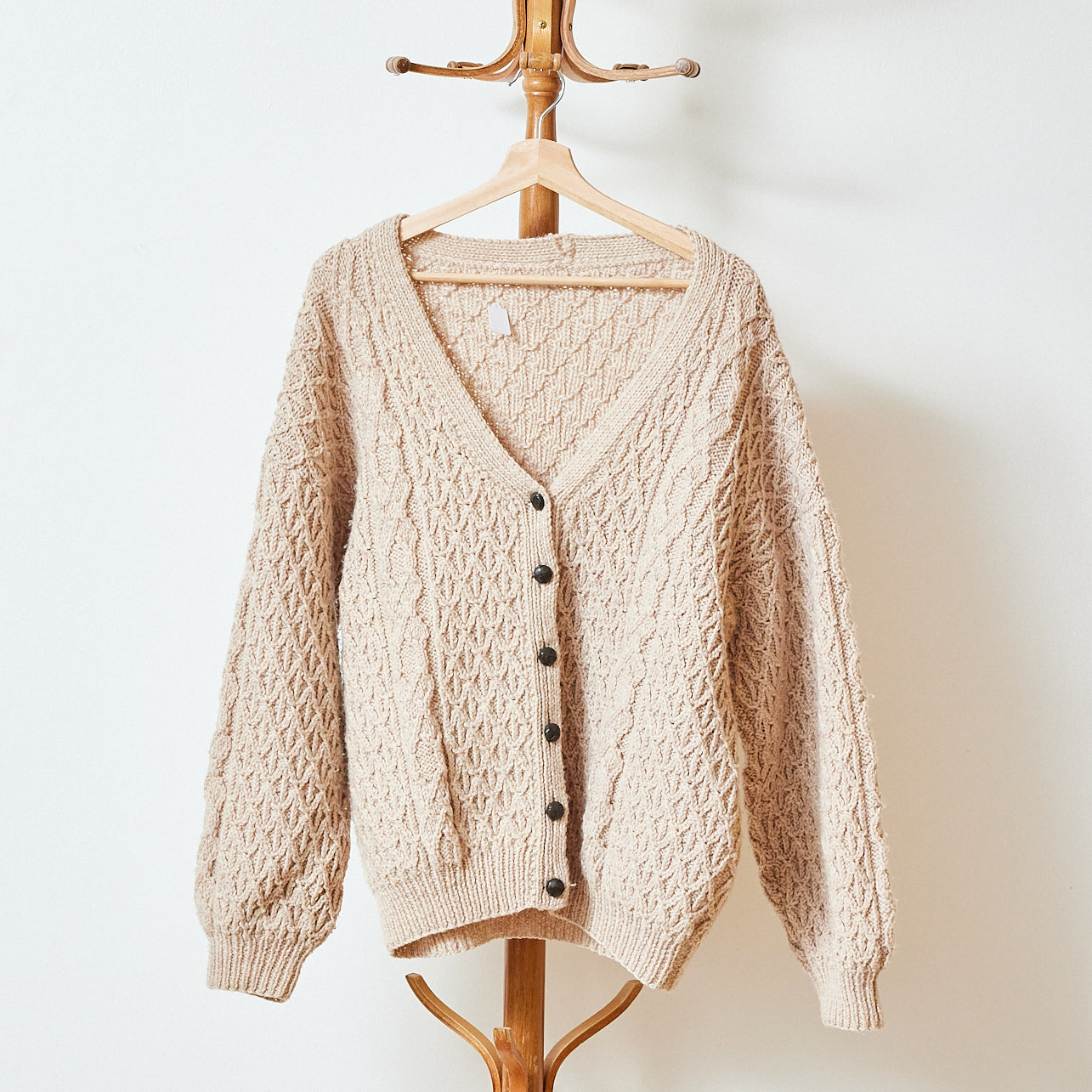 Chunky Cable Knit Cardigan