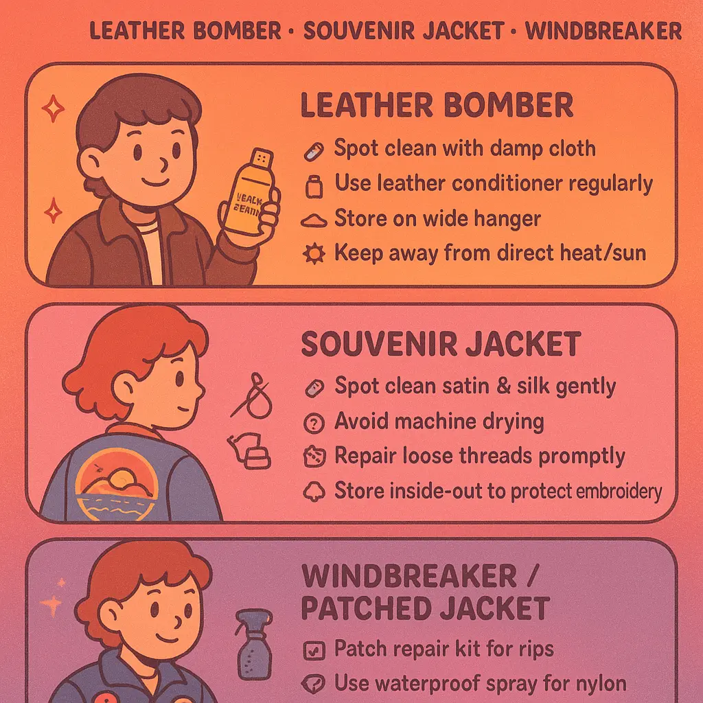 1980s bomber jacket - Military