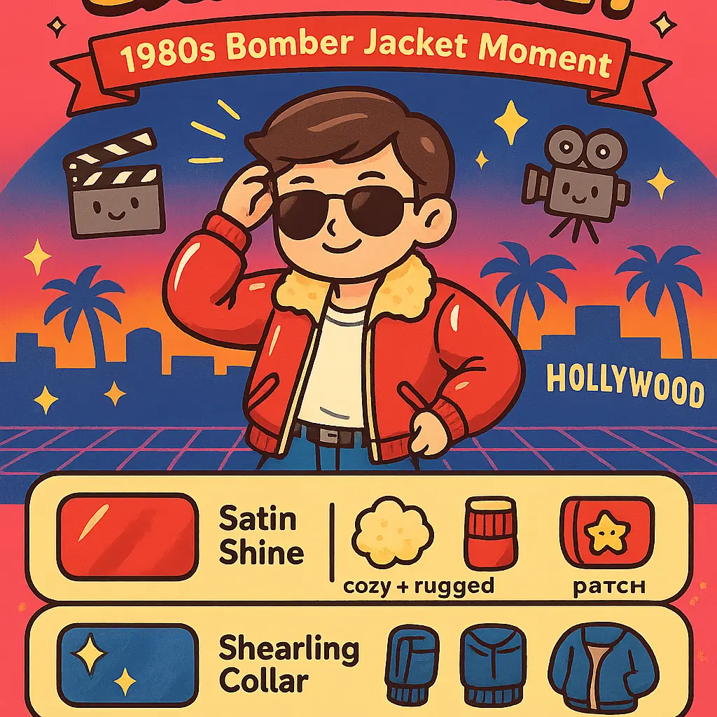 1980s bomber jacket - Jacket