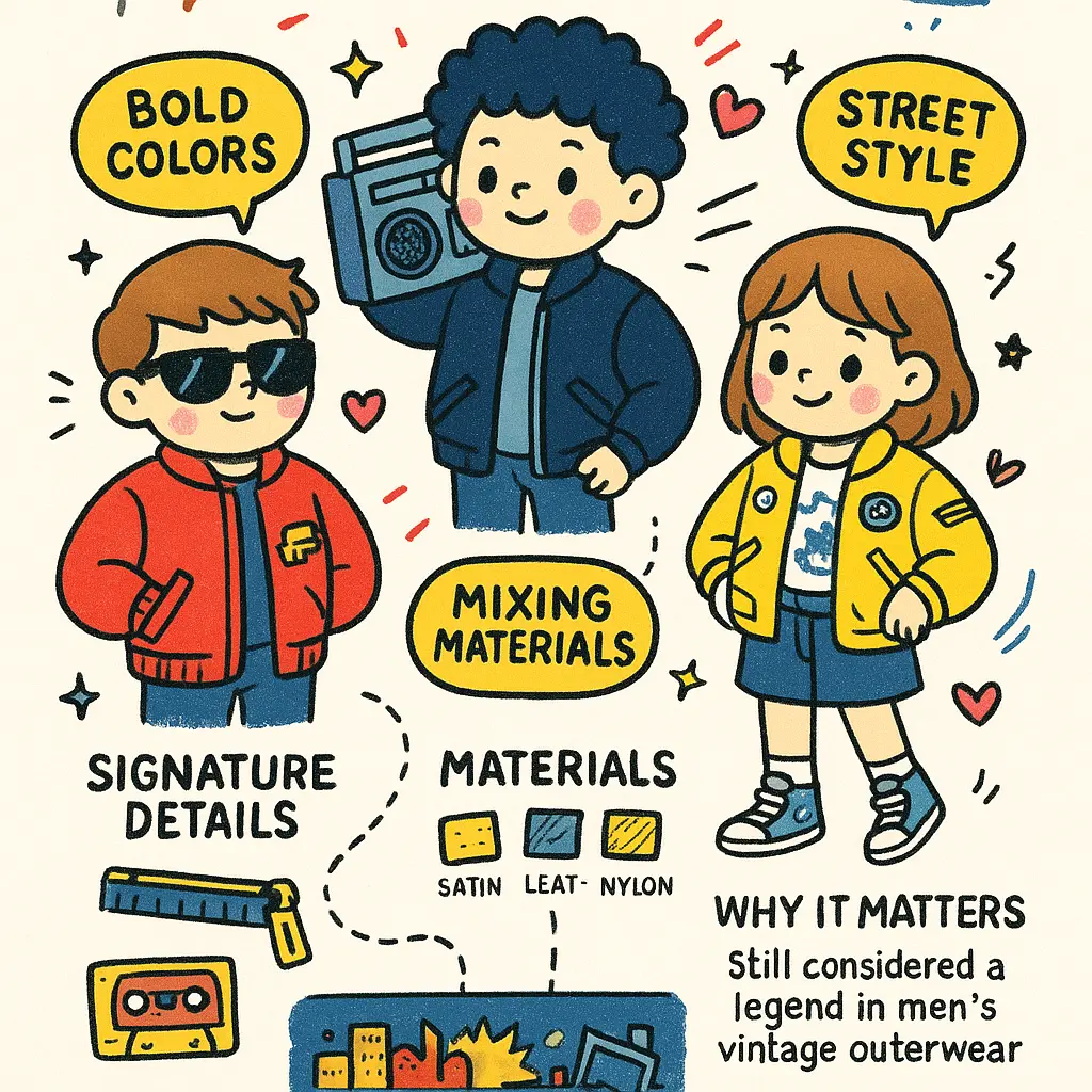 1980s bomber jacket - Bomber